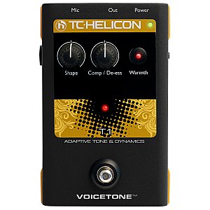 TC Helicon VoiceTone T1 Adaptive Tone & Dynamics, procesor wokalowy 1/3