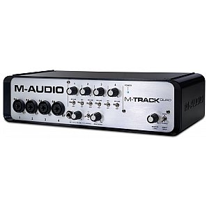 M-AUDIO M-Track QUAD - Interfejs Audio USB 1/2