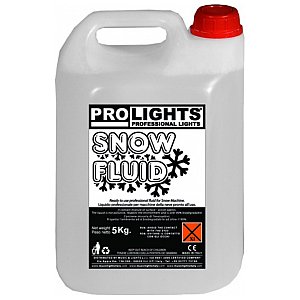 Prolights SNOWFLUID Płyn do wytwornic śniegu na bazie wody, pojemność 5L 1/1