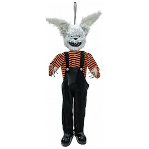 EUROPALMS Dekoracje Halloween Straszny królik z horrorów 140x30x15cm 1/4