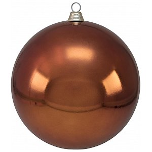 EUROPALMS Deco Ball Dekoracyjna kula, bombka 30cm, copper 1/2