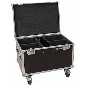 ROADINGER Flightcase 4x LED Theatre COB 200 series, with wheels Skrzynia case 1/5