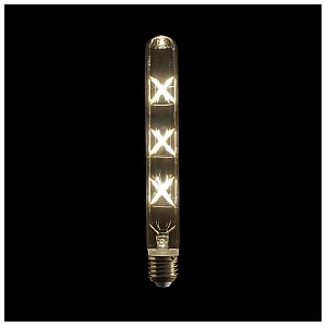 Showgear Żarówka retro LED Filament E27 T9 225mm - ściemniana - skrzyżowany żarnik 1/1