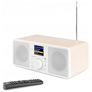 Radio Audizio Rome DAB, radio internetowe z WiFi + Bluetooth - białe 1/5