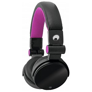Omnitronic SHP-i3 Stereo headphones pink 1/2