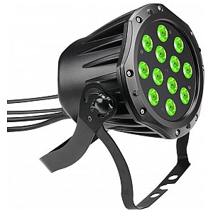 Cameo Light Outdoor PAR TRI 12 IP 65 - 12 x 3 W RGB in black housing, reflektor sceniczny LED 1/3