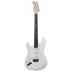 Chord CAL63/LH Guitar Arctic White, gitara elektryczna leworęczna 1/2