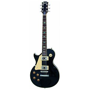 Dimavery LP-700L E-Guitar LH, czarna, gitara elektryczna leworęczna 1/2