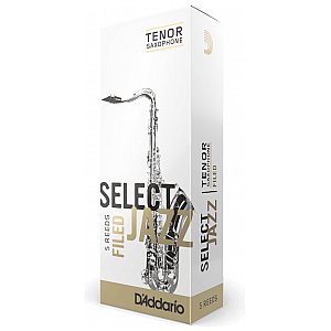 Stroiki do Saksofonów Tenorowych D'Addario Select Jazz Filed, Strength 2 Medium, 5-szt. 1/3