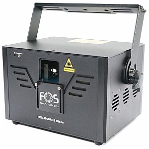 FOS 4000RGB Diode Laser dyskotekowy RGB 4W DMX, ILDA 1/6