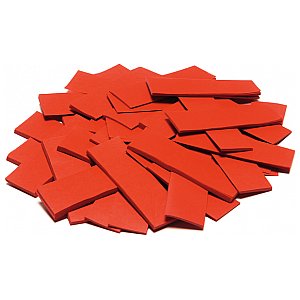 TCM FX Wolno opadające konfetti Prostokąty 55x18mm, red, 1kg 1/4