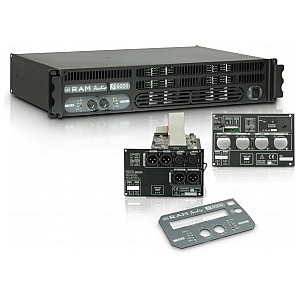 RAM Audio S 6000 DSP GPIO - wzmacniacz mocy 2 x 2950 W 2 Ohm 1/5