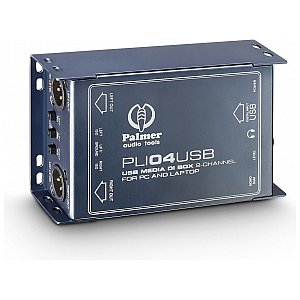 Palmer Pro Audio PLI 04 USB DI-Box USB 1/4