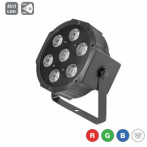 Flash Reflektor LED PAR 56 7x10W RGBW SOCETS 1/3