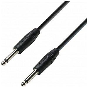 Adam Hall Cables 3 Star Series - Speaker Cable 2 x 1.5 mm² 6.3 mm Jack mono / 6.3 mm Jack mono 1.5 m przewód głośnikowy 1/2