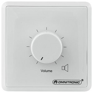 OMNITRONIC PA Regulator głośności 5W stereo wh 1/5