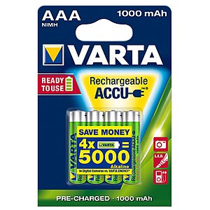 VARTA 5703 - Akumulator - AAA Micro - 1000 mAh 1/3