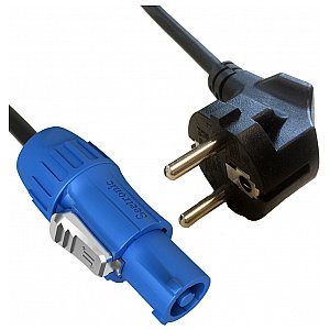 Accu Cable Kabel zasilający z wtykiem blokującym MPC - CEE 7/7 10m 1/1