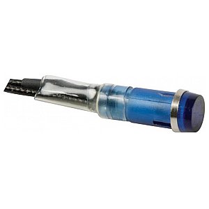 Seder Lampka tablicowa sterownicza, kontrolka ROUND 9 mm PANEL CONTROL LAMP 220 V BLUE 1/2