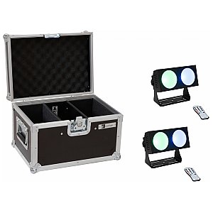 EUROLITE Set 2x LED CBB-2 COB RGB Bar + Case Zestaw oświetlenia scenicznego 1/1