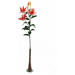 Europalms Tigerlily, orange, 97cm, Sztuczny kwiat 1/4