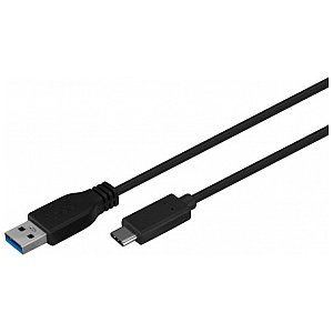 MONACOR USB-311CA Kabel USB C, 1m 1/1
