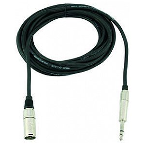 Omnitronic Cable AXK-50 XLR-con.to 6,3 plug st. 5m 1/4