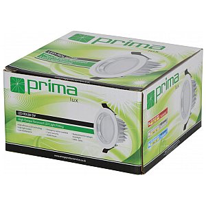 primalux LED-RDL80-5WW LED Lampa sufitowa wpustowa 80mm 5w 410lm 3000K 1/7