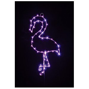 lyyt FLAMINGO Dekoracyjna lampa LED na ścianę w kształcie flaminga 1/4