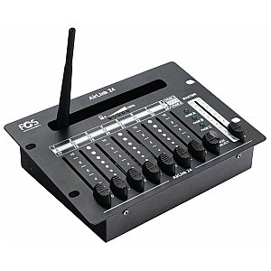 FOS AirLink 24 Sterownik DMX 12 kanałów z bezprzewodowym nadajnikiem sygnału DMX 1/5