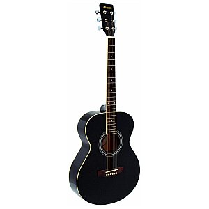 Dimavery AW-303 western-guitar, black, gitara akustyczna 1/3