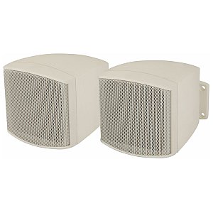 Adastra Pair C25V-W compact background speakers - white, głośniki ścienne 1/4