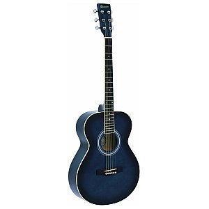 Dimavery AW-303 western-guitar, blueburst, gitara akustyczna 1/4