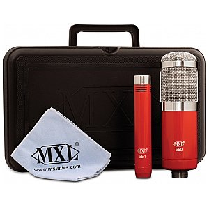 MXL 550/551R zestaw mikrofonów pojemnościowych 1/2