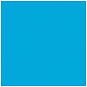 Rosco Supergel AZURE BLUE #72 - Rolka 1/3
