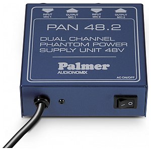 Palmer Pro Audio PAN 48 zasilacz phantom 1/3