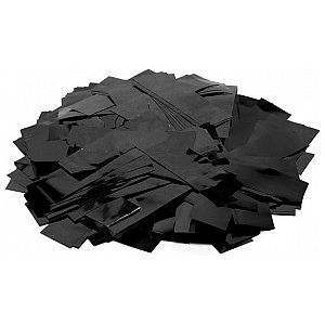 TCM FX Opakowanie konfetti na wagę Metallic rectangular (Prostokąty) 55x18mm, black, 1kg 1/1