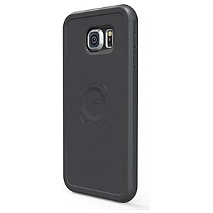EXELIUM - MAGNETIZED PROTECTIVE CASE FOR WIRELESS CHARGING - SAMSUNG® GALAXY S6 - BLACK 1/2