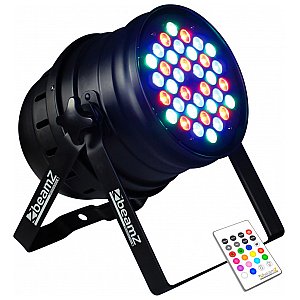 BeamZ LED PAR 64-36 x 3W RGB IR DMX 1/5
