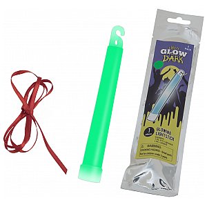 EUROPALMS Glow stick, neon stick, świetliki łamane, green, 15cm, 12szt 1/4