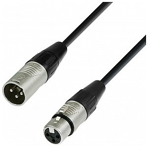 Adam Hall Cables 4 Star Series - DMX Cable REAN XLR męski / XLR żeński 3.0 m przewód DMX 1/2