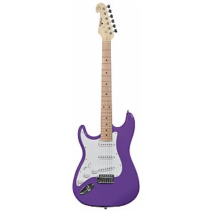 Chord CAL63M/LH Guitar Purple, gitara elektryczna leworęczna 1/2