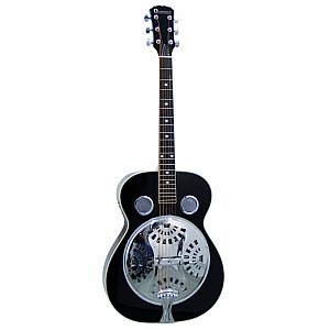 Dimavery RS-310 Resonator Guitar, black, gitara akustyczna 1/1
