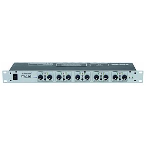 Dystrybutor strefowy audio Omnitronic ZD-250 1/4