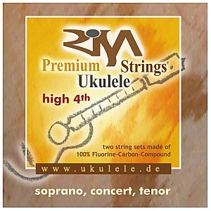 Struny RISA Premium Ukulele koncertowe / tenorowe, wysokie-4 1/3