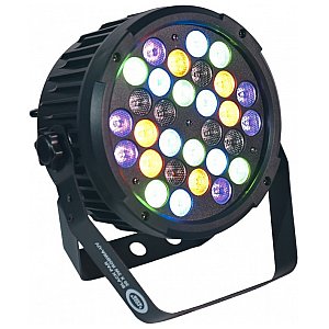 LIGHT4ME BLACK PAR 30x3W RGBA-UV LED MOCNY 1/4