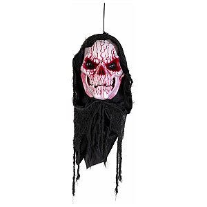 EUROPALMS Halloween Blood Skull, 80cm -Wisząca czaszka z efektem świetlnym i dźwiękowym 1/2