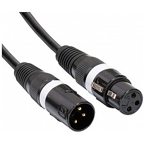 Accu Cable AC-DMX3 / 3 3 pkt. XLRm / 3 pkt. Kabel DMX XLRf 3m 1/2