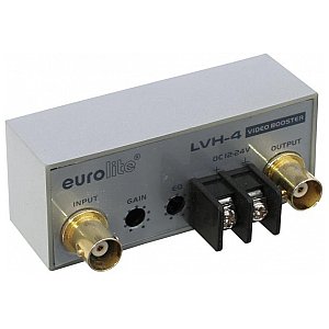 EUROLITE LVH-4 Video booster Wzmacniacz wideo z korektorem 1/1