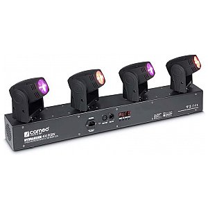 Cameo Light HYDRABEAM 400 RGBW - Bar with 4 ultra-fast 10 W CREE RGBW, zestaw oświetleniowy z ruchomymi głowami 1/5